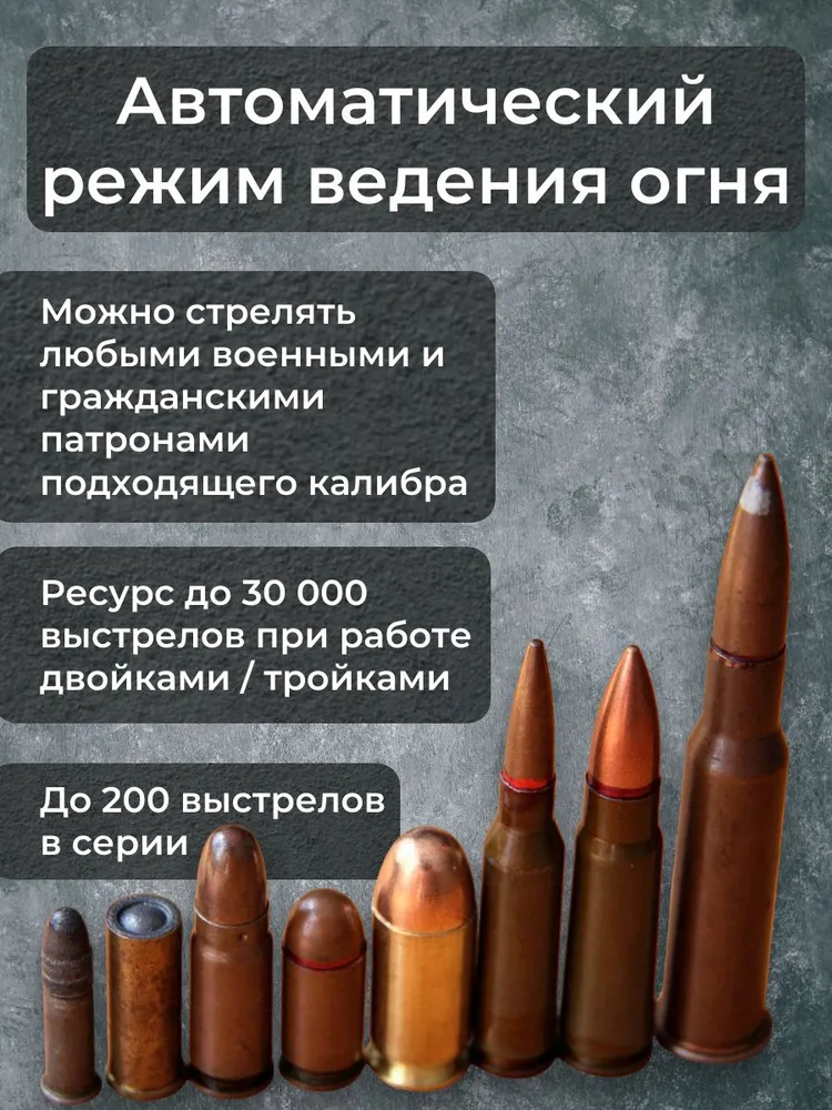 Титановый ДТК пламегаситель АК 74 Сайга 7,62 .308 30-06 M24x1,5 7 камер ДТКП глушитель банка Владилекс, 24x1.5, фото 5