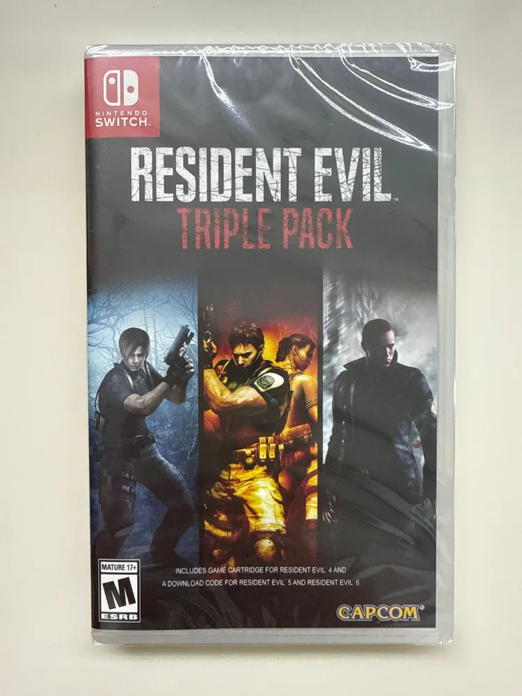 Игра Resident Evil Triple Pack (Nintendo Switch, Английская версия), вариант, фото 2