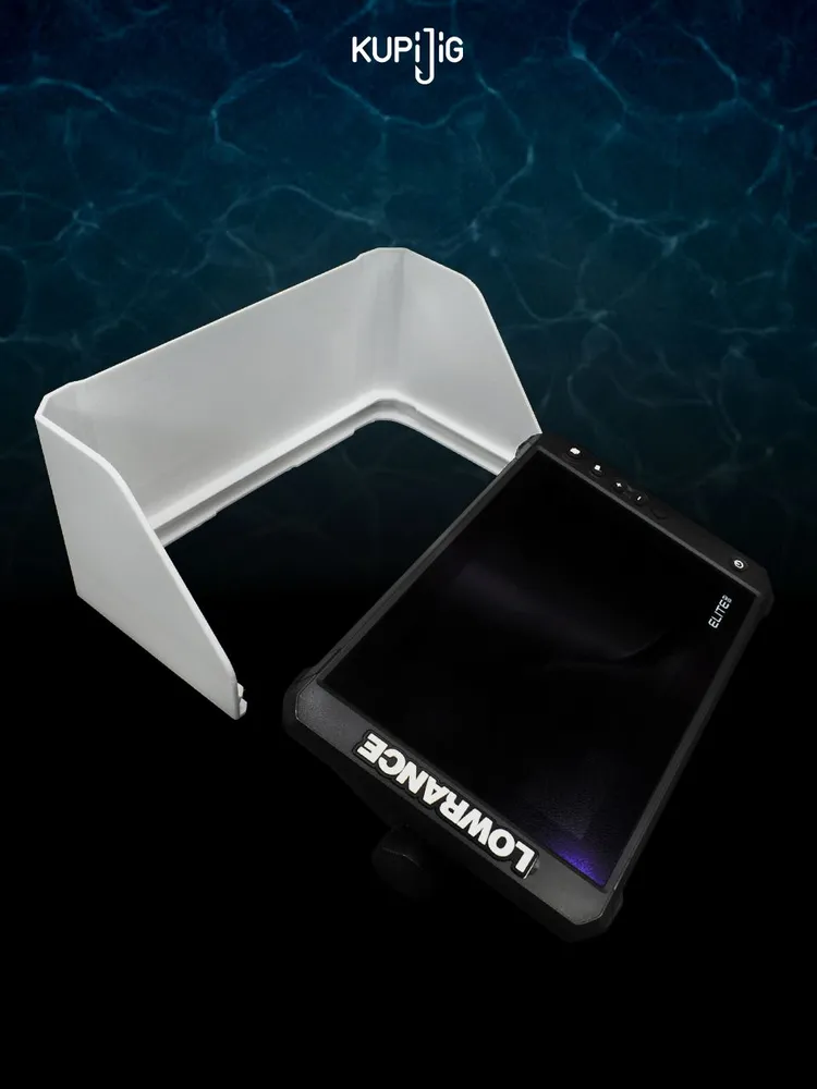 Козырек для эхолота Lowrance Elite FS 10 белый, белый, фото 2