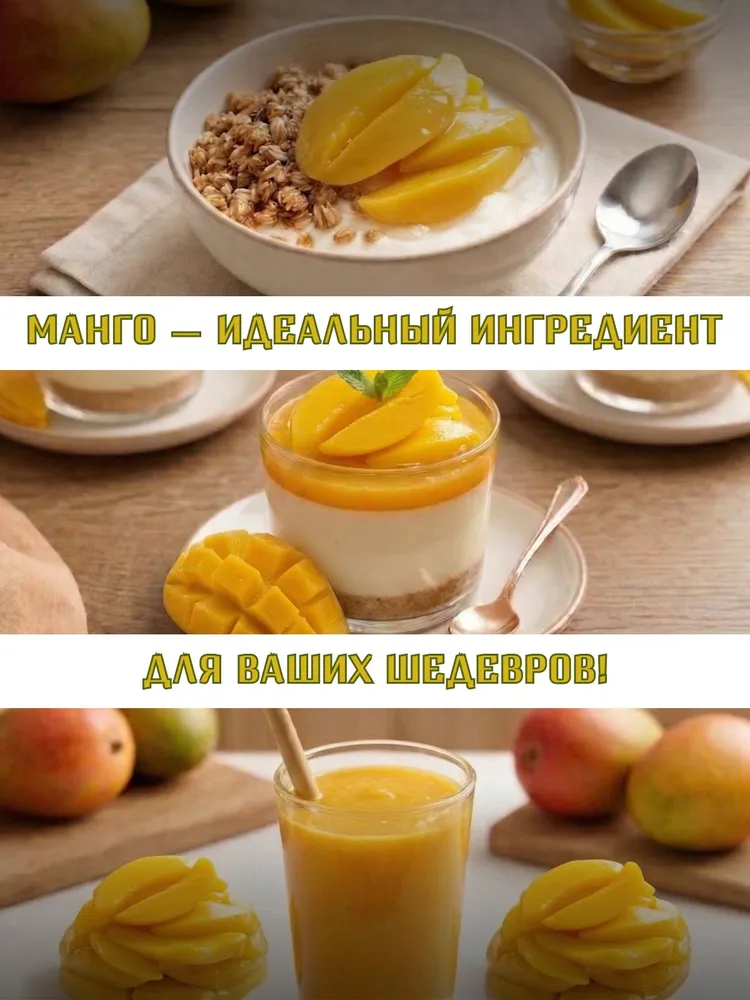 Манго Ломтики в сиропе 425 мл 2 банки, 425 мл, фото 4