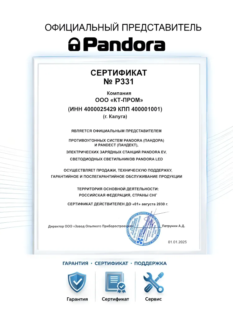 Пластиковый корпус брелока Pandora BT 760V, вариант, фото 6