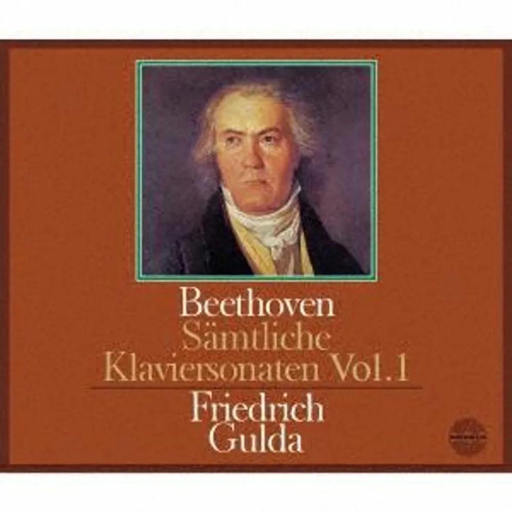 SACD диск Freidrich Gulda - Beethoven: Piano Sonatas Vol.1 (3SACD) Япония, 2025, вариант