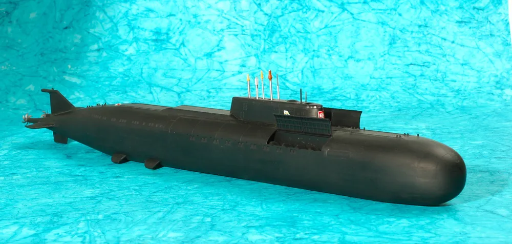 Сборная модель Российская атомная подводная лодка Орёл 1:350 Арт. 9010, вариант, фото 2