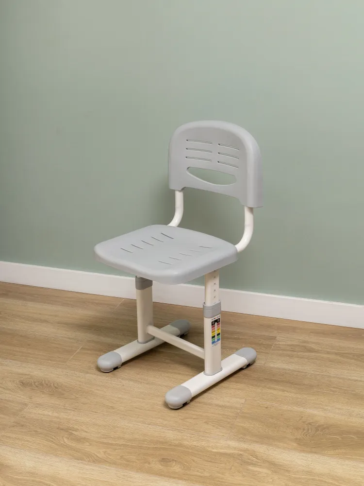 Парта для школьника 120х60 см растущая Iris Grey + стул SST3 Grey, стол и стул растущие, 120x60 см, фото 3