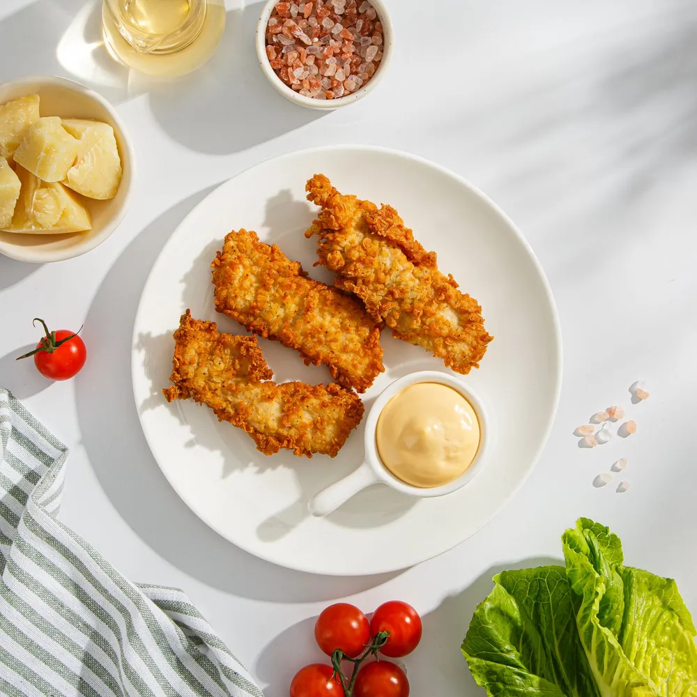 Стрипсы из куриного филе оригинальные с сырным соусом Фирменные, 3 шт, ROSTIC'S, 3 шт, фото 3