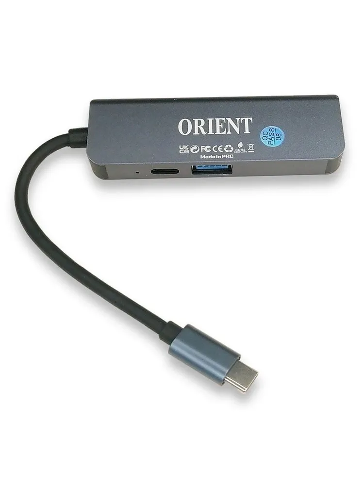 Карта видеозахвата ORIENT C1HVC HDMI - USB 3.0 Type-C, 4K 60 Гц, Full HD 1080p 60 Гц, USB-A, PD 100 Вт, для стриминга и записи, 100 Вт, фото 4