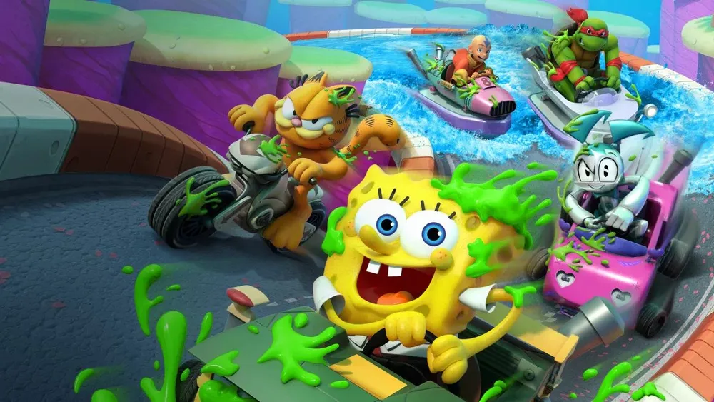 Игра Nickelodeon: Kart Racers для Nintendo Switch/Switch 2 - Цифровая версия (EU), вариант, фото 2