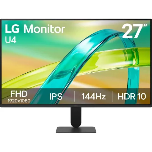 LG 27" Монитор (27U411B-B.ARUZ), IPS, 1920x1080, 120 Гц, черный