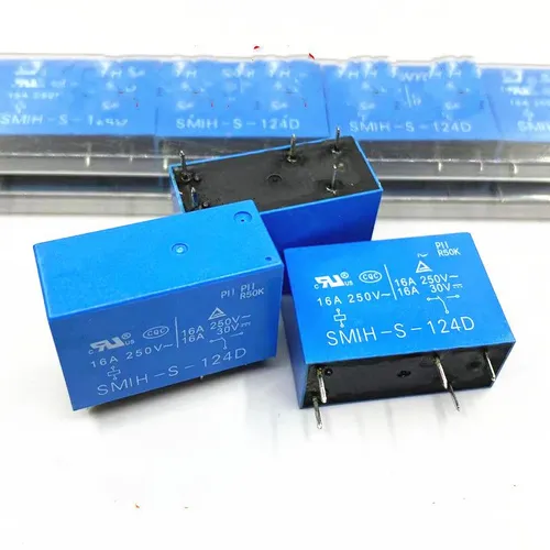 Реле 24В 16А 5 контактов SMIH-S-124D
