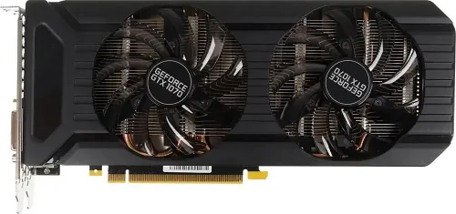 Palit Видеокарта GeForce GTX 1070 Dual OC 16 КБ (1070 Palit 8GB)