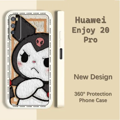 Original подходит для Huawei Enjoy 20 Pro полностью закрытый силиконовый чехол для телефона Однотонн
