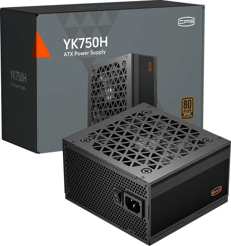 Блок питания для ПК PcCooler 750Вт, 80 PLUS Bronze черный P3-YK750H-B1H