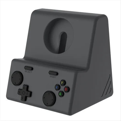 Силиконовая подставка для зарядки смарт-часов, док-станция, держатель для зарядки часов (темно-серый