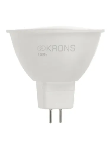 Светодиодная лампа 10 Вт GU5.3 220 В холодный свет