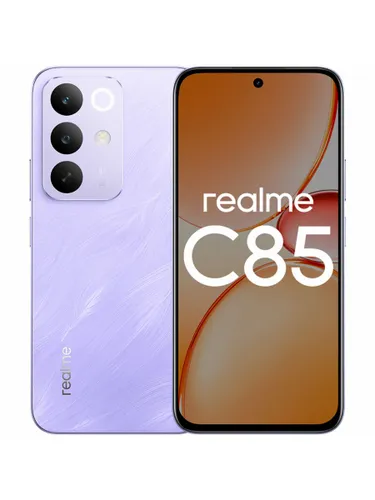 realme Смартфон C85 8/256 ГБ, Nano-SIM, фиолетовый