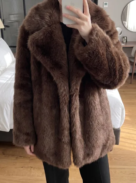 Шуба FURRIX enevoo, цвет коричневый