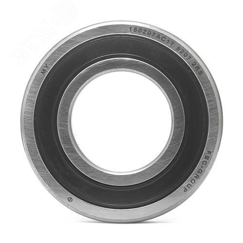 Подшипник шариковый радиальный FBC 6207 2RS, 35 72 17 мм