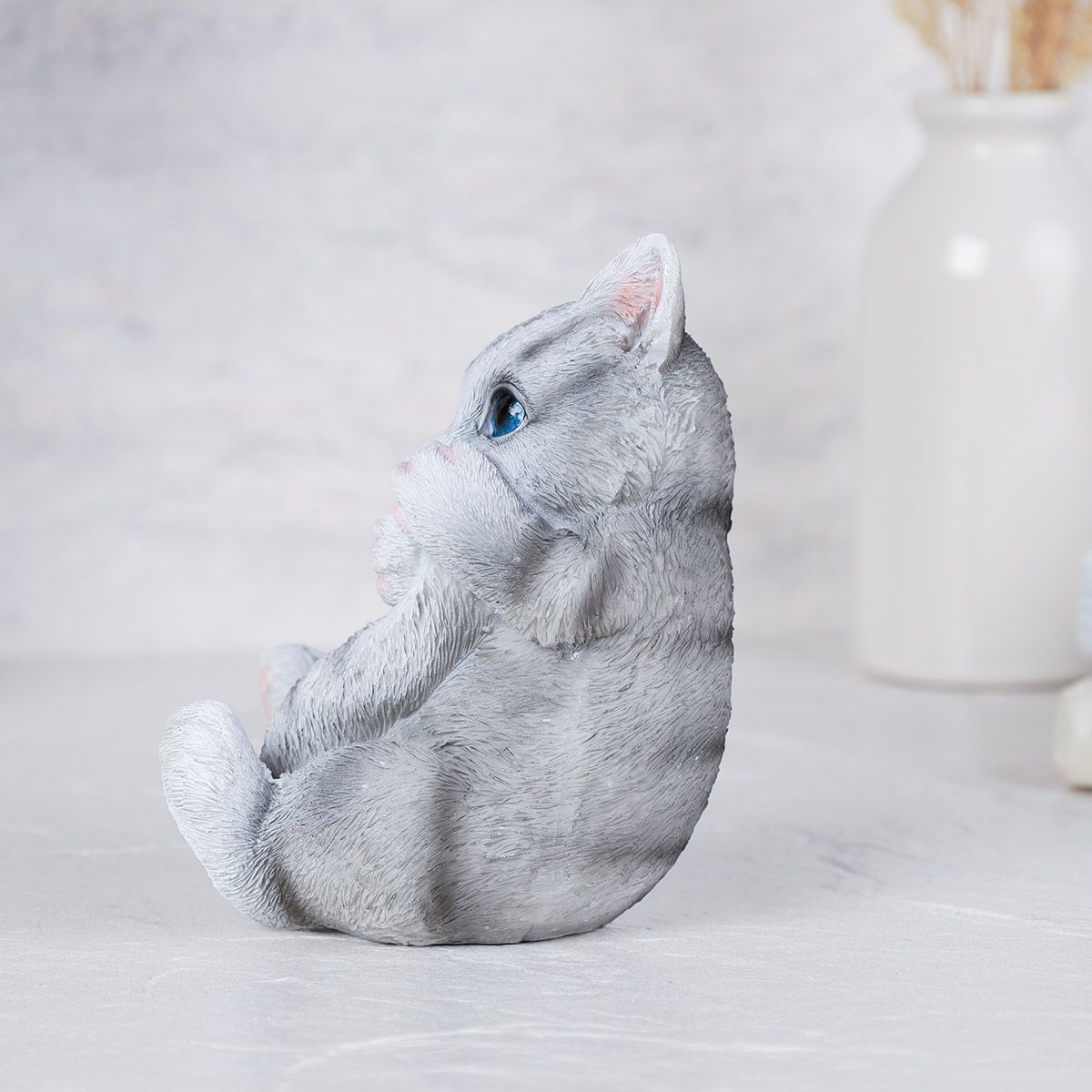 Статуэтка Кошечка, полимерный материал, 13 х 4,8 х 13 см — фото 8