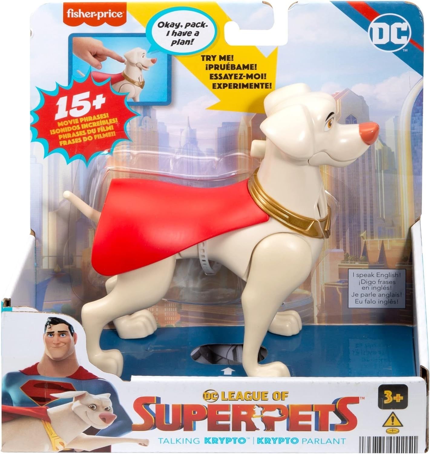 DC Лига Суперпитомцы Разговаривающий Крипто