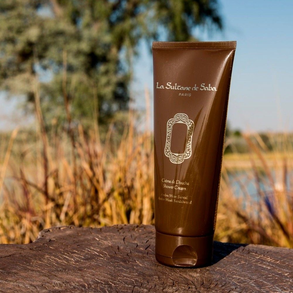 La Sultane De Saba Shower Cream Amber Musk Sandalwood - Амбра Мускус Сандал крем душ 200 купить