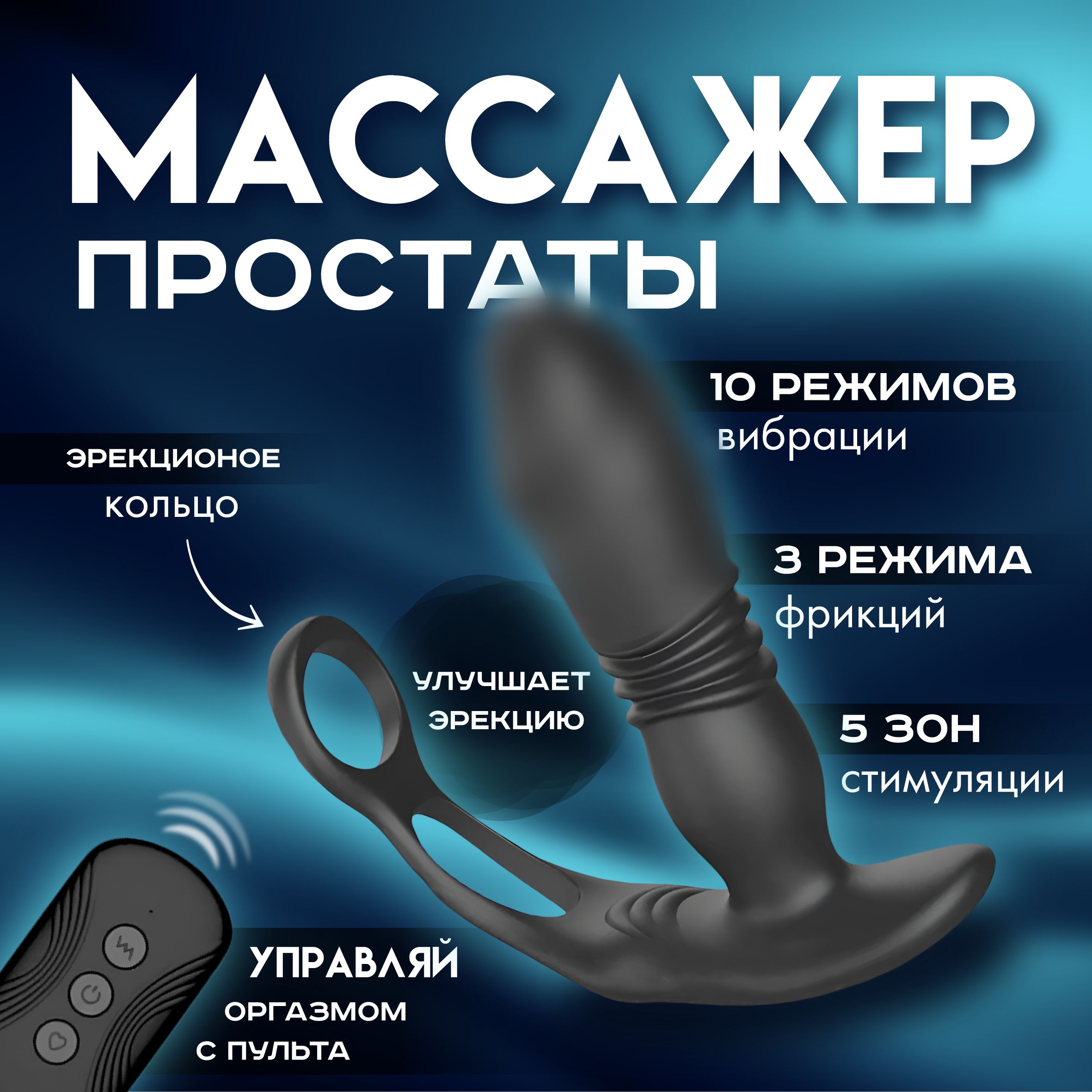 Как пользоваться массажёром простаты