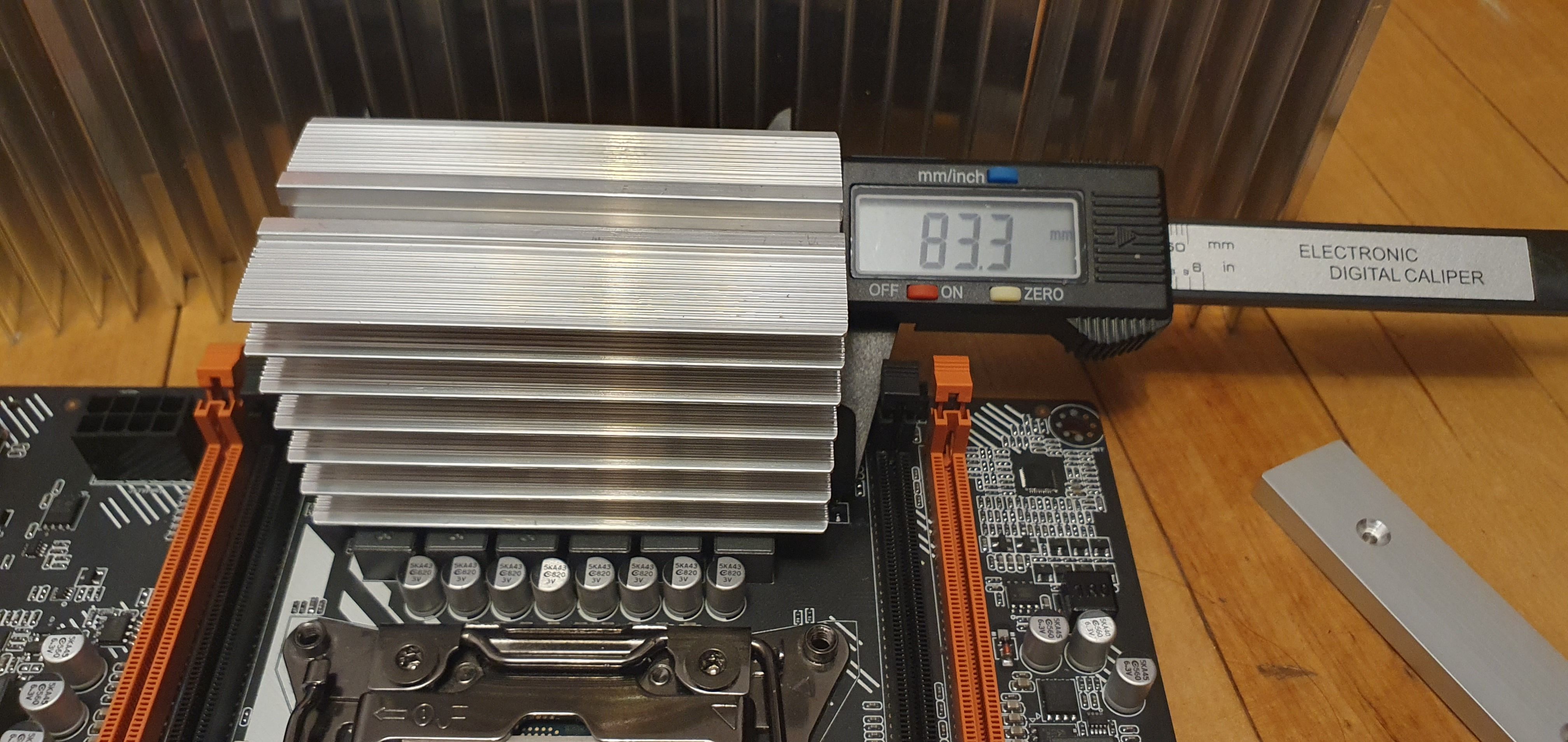 Радиатор охлаждения VRM MOS для материнских плат HUANANZHI X99-BD4