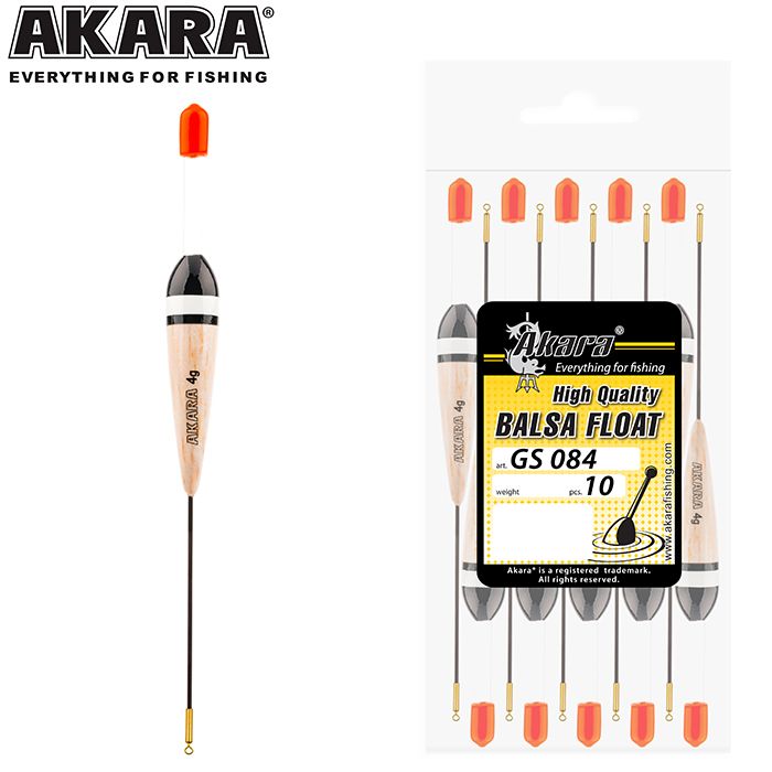 Поплавок Akara бальса GS084 4 гр.