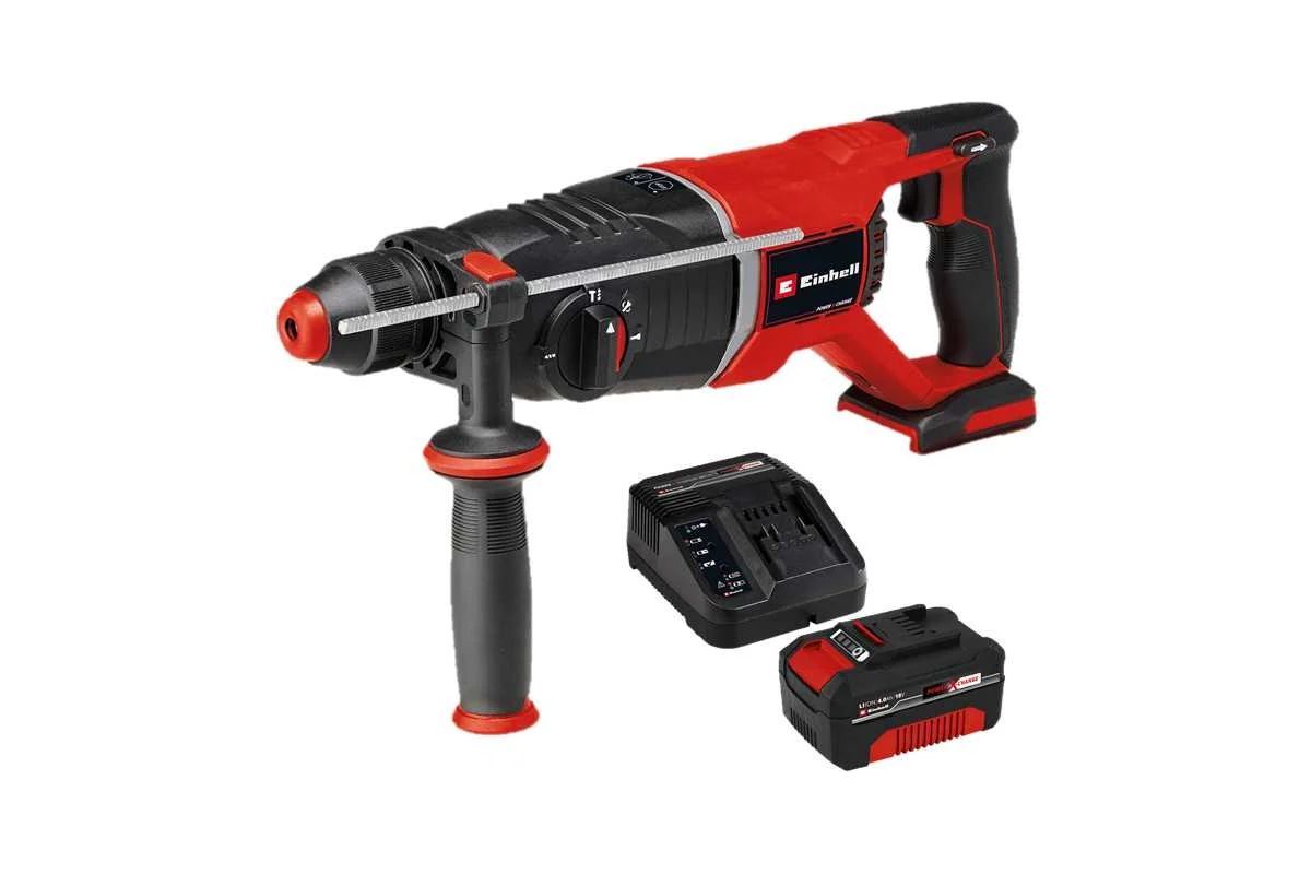 АккумуляторныйперфораторEinhellTP-HD18/26DLiBL+StarterKit4.0