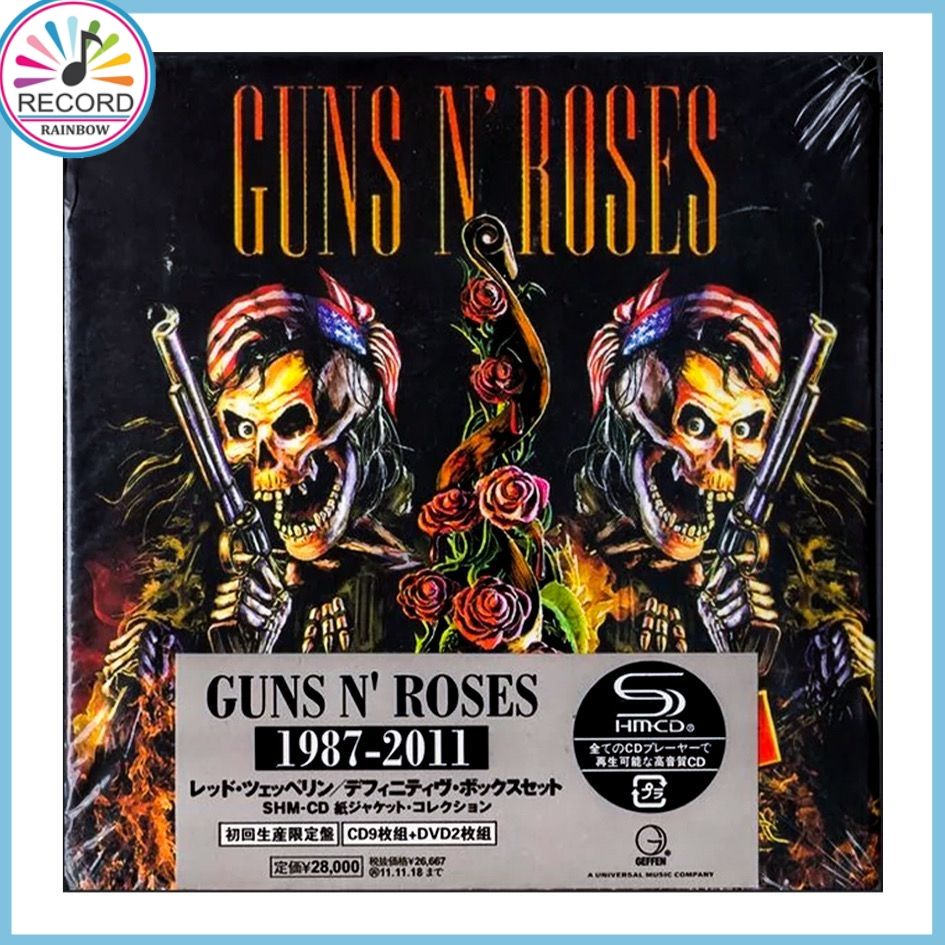 Guns N' Roses　9CD+2DVD　BOX SET　1987-2011 Guns N Roses 1987-2011 9CD+2DVD Box Set Совершенно новый