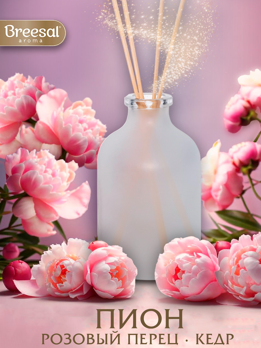 Диффузордлядома,ароматизаторспалочкамиBreesalИзысканноенаслаждение48мл