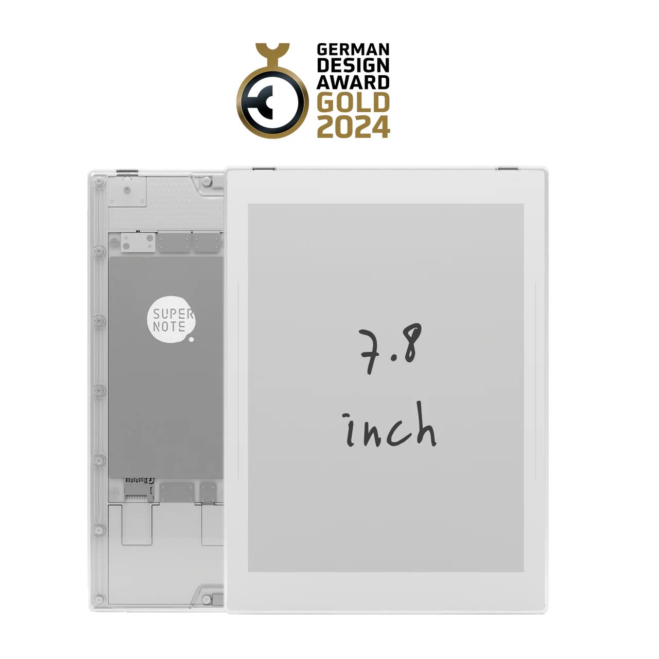 Графический планшет supernote A6 X2 Nomad, белый, прозрачный