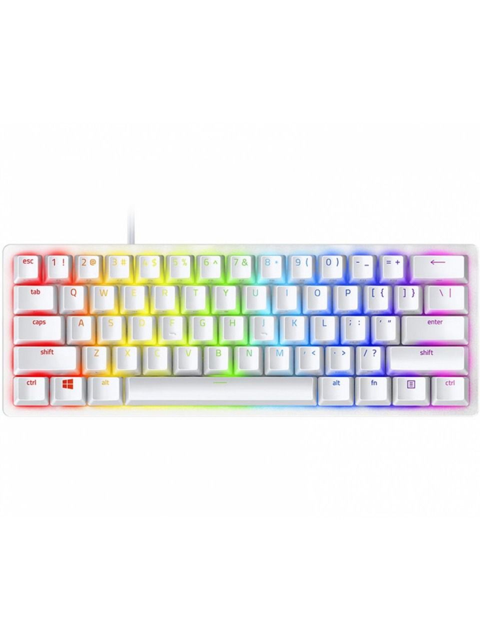 マウス・トラックボール Razer HUNTSMAN MINI Клавиатура Razer Huntsman Mini Mercury Edition Red Switch купить