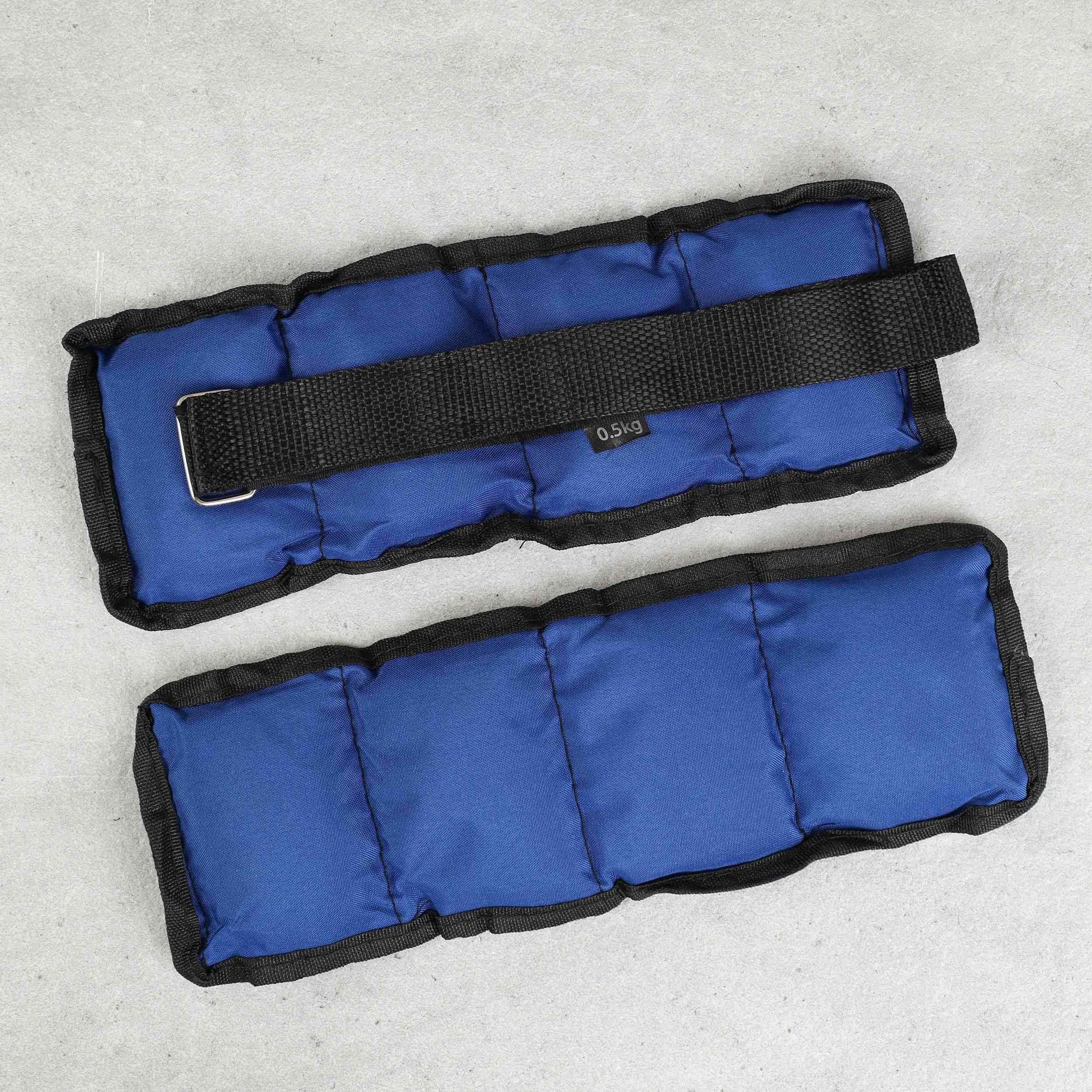 Утяжелители для рук и ног Woohooo FitLimbs 2шт по 0,5 кг, наполнитель песок Утяжелители для рук и ног Woohooo FitLimbs 2шт по 0,5 кг, наполнитель песок