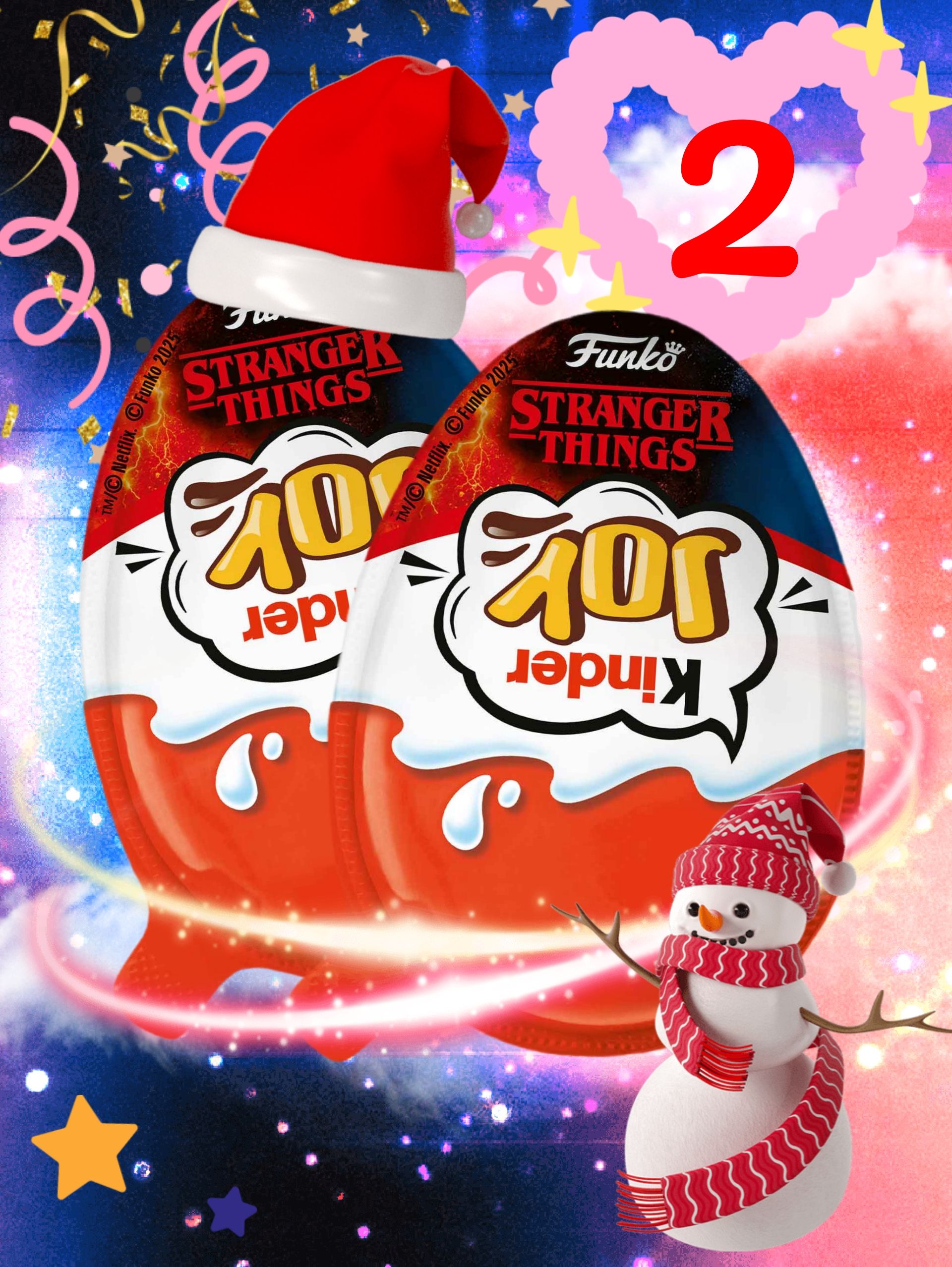 Kinder Joy Stranger Things Киндер Джой Очень Странные Дела купить