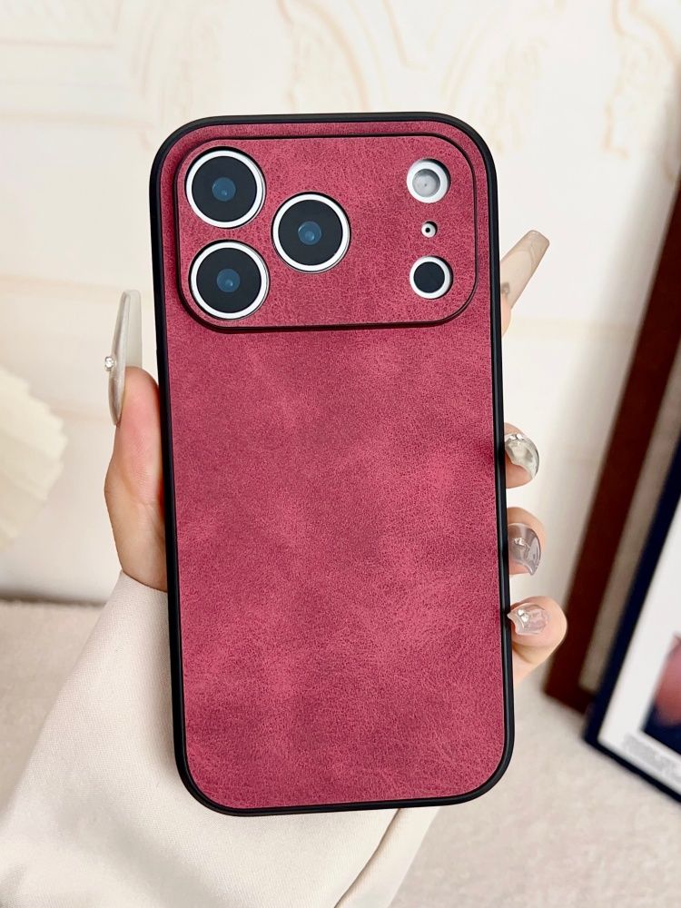 智能手机壳 用于 Apple iPhone 17 Pro, 热塑性聚氨酯, 红色