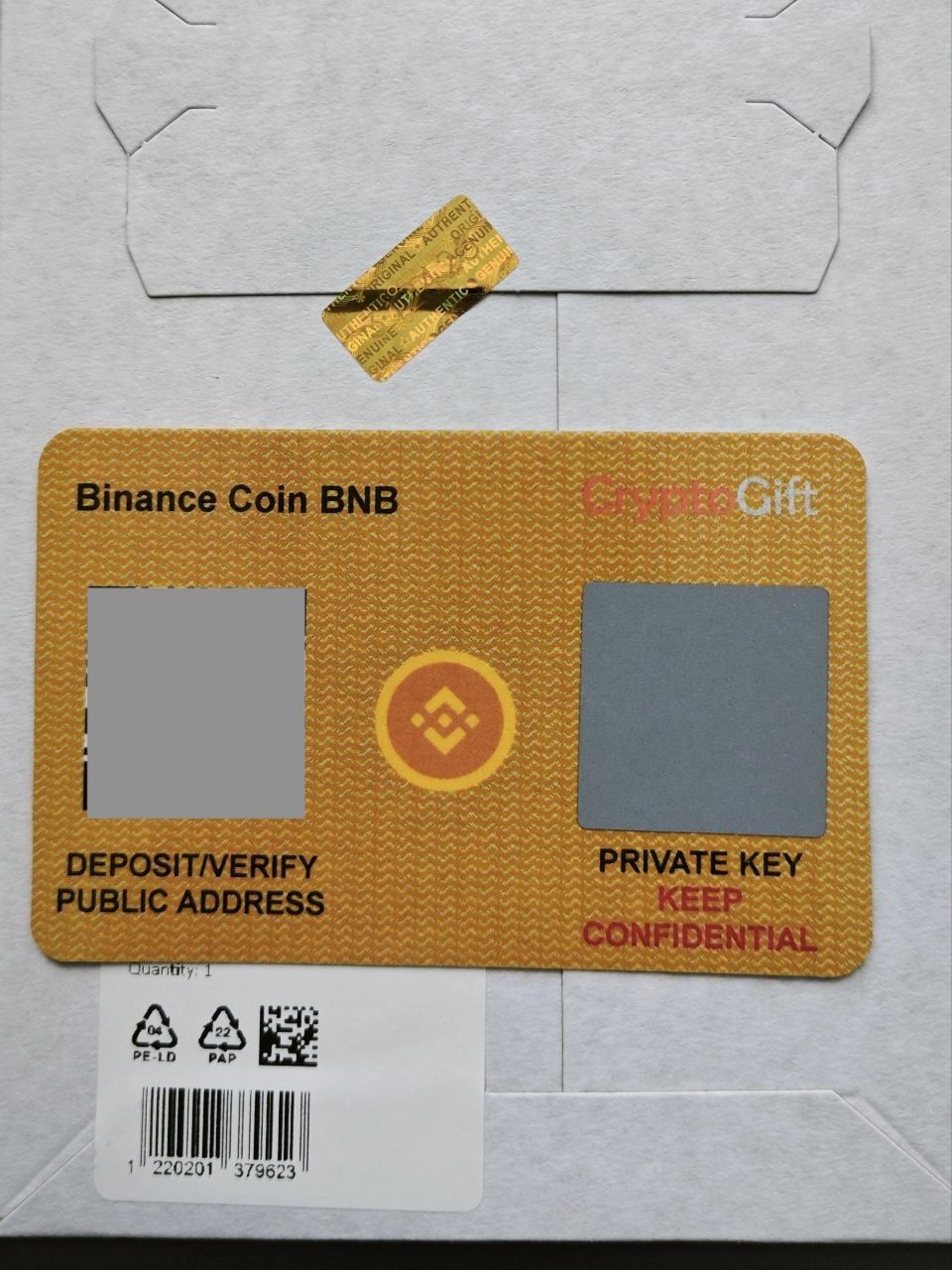 BNBкошелекдлякриптовалютыBinancecoinBEP-20