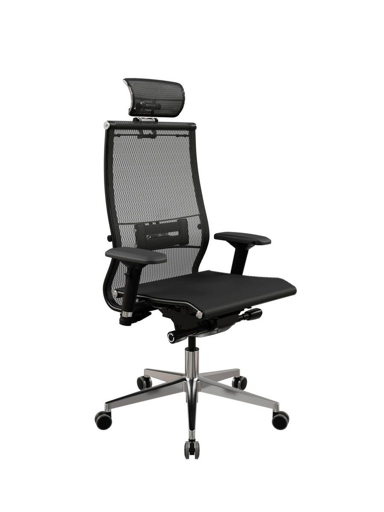 Кресло компьютерное Samurai S-3 (Black) #1