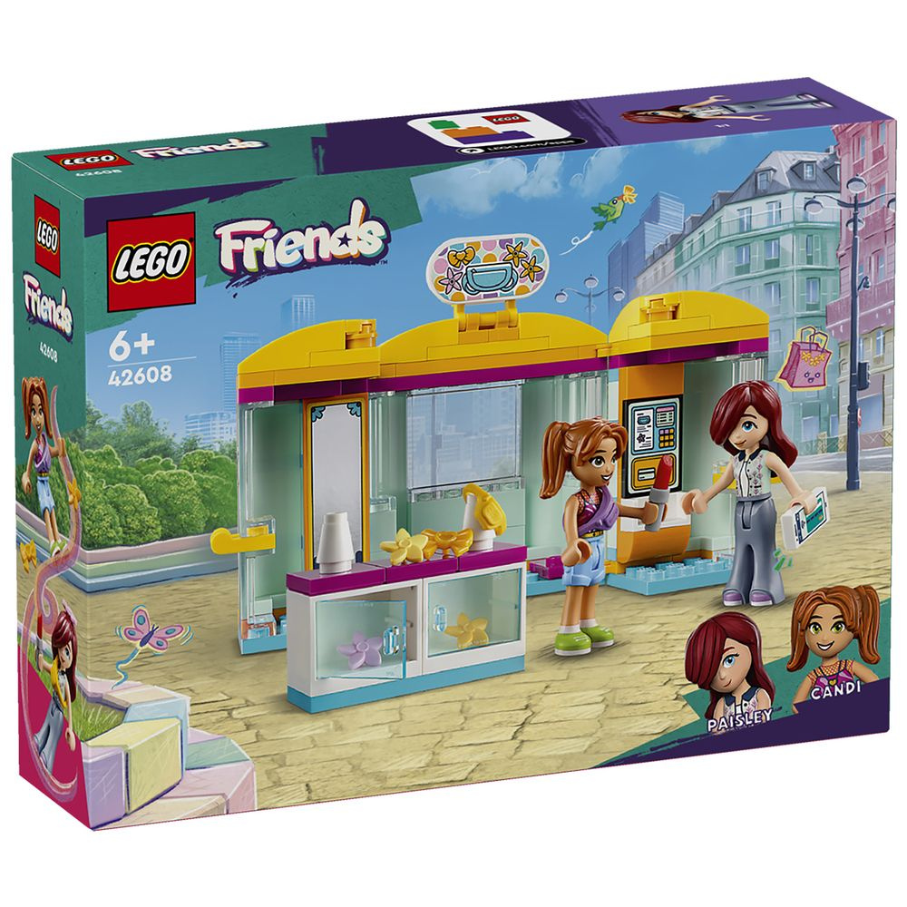 Конструктор LEGO Friends 42608 Миниатюрный магазин аксессуаров - купить с  доставкой по выгодным ценам в интернет-магазине OZON (1409999683)