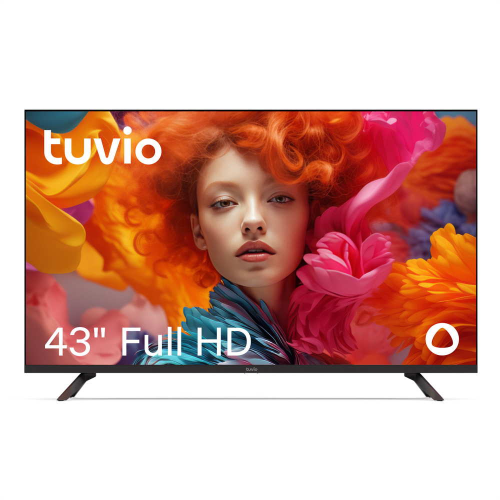 Tuvio Телевизор TD43FFGTV1 43" Full HD, темно-серый #1