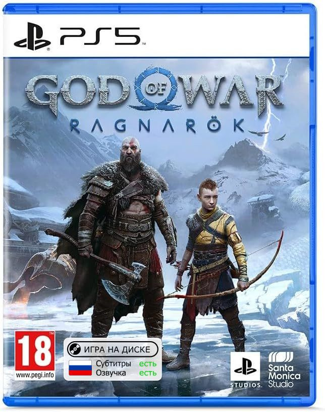 Игра God of War: Ragnarok (Рагнарек) PS5 (PlayStation 5, Русская версия ...