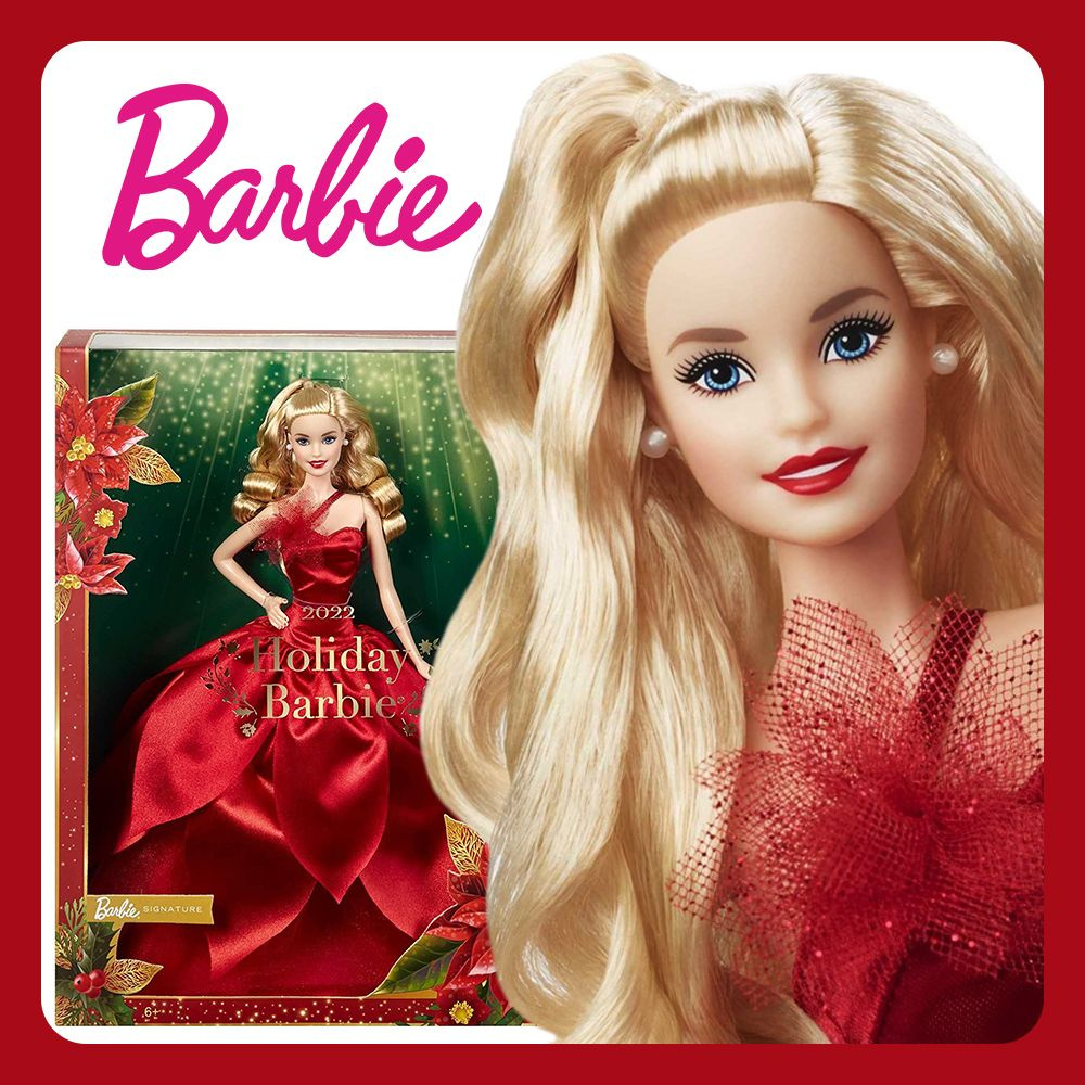 Кукла Барби Холидей - Праздник 2022 блондинка (Barbie Holiday Doll 2022  with Wavy Blonde Hair) - купить с доставкой по выгодным ценам в  интернет-магазине OZON (766904088)