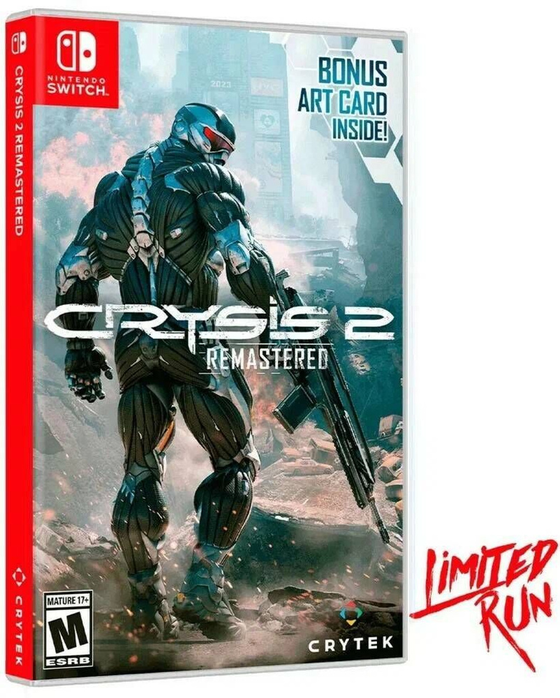 Игра Crysis Remastered 2 (Nintendo Switch, Русская версия) купить по низкой  цене с доставкой в интернет-магазине OZON (1416293543)