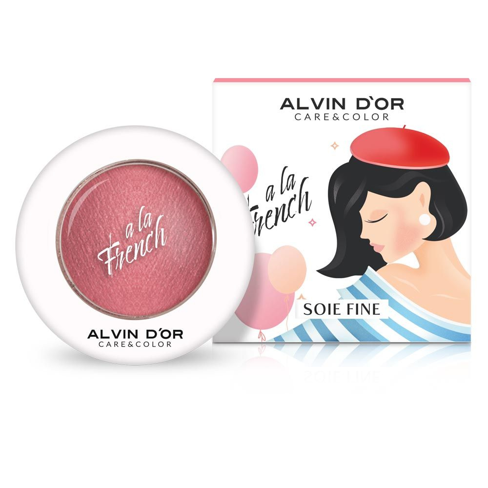 Alvin D'or, Запечённые румяна для лица BAKED BLUSH SOIE FINE A LA FRENCH #1