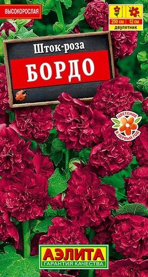 ШТОК РОЗА Бордо. Семена. Вес 15 шт. Величественные, стройные растения высотой до 2,5 м.  #1