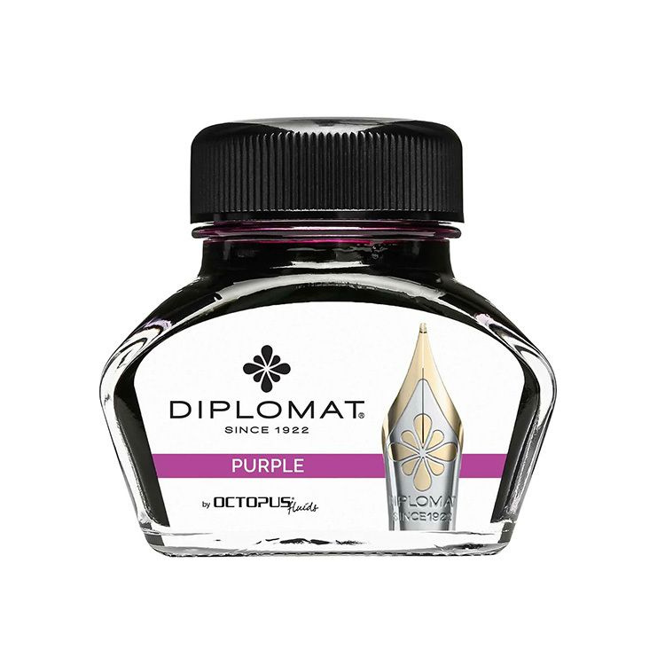 Чернила для перьевой ручки Diplomat Ink-30 violet фиолетовые (D41001011)  #1