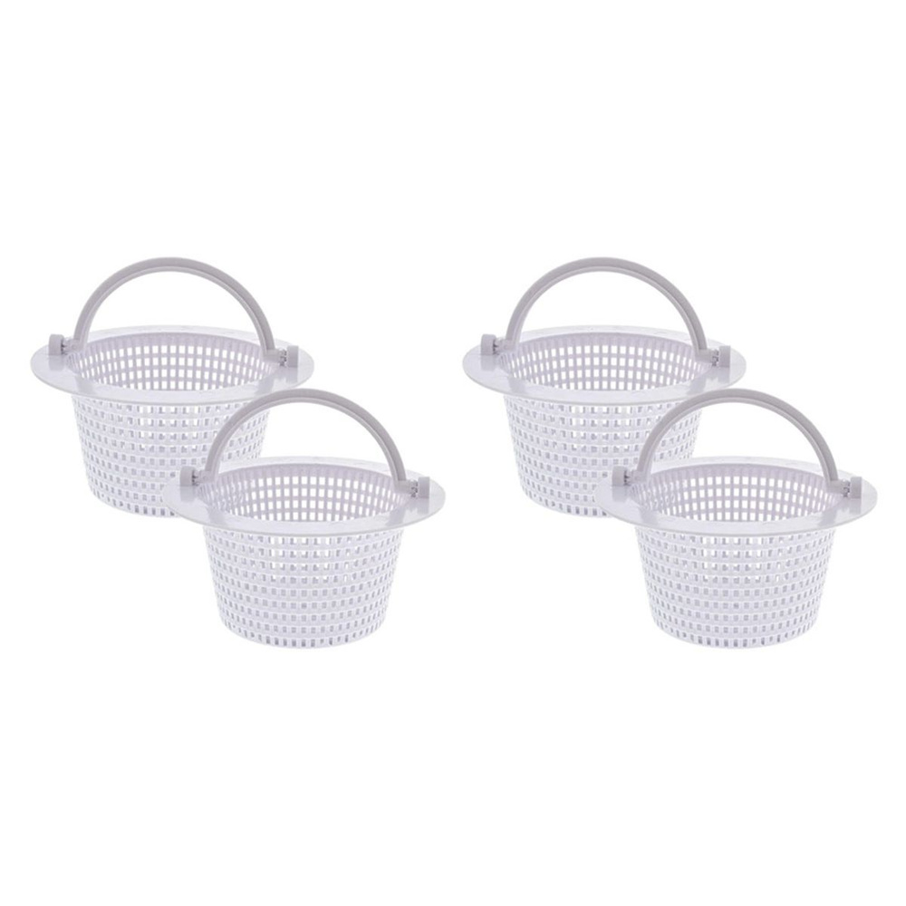 Набор из 2 корзин для скиммера для надземного бассейна со сквозным ...