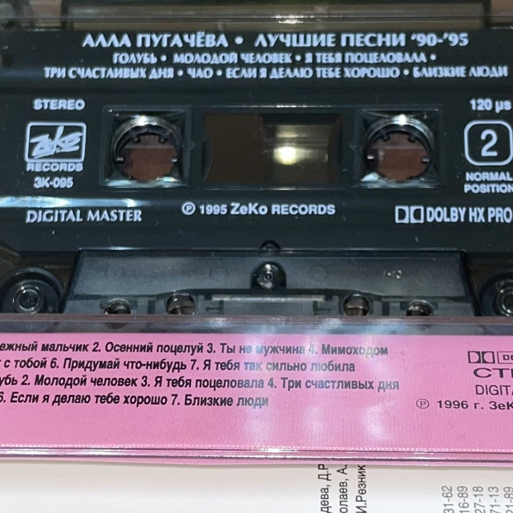 Audio MC (кассета) Алла Пугачева. Сборник. Аудиокассета. - купить по ...