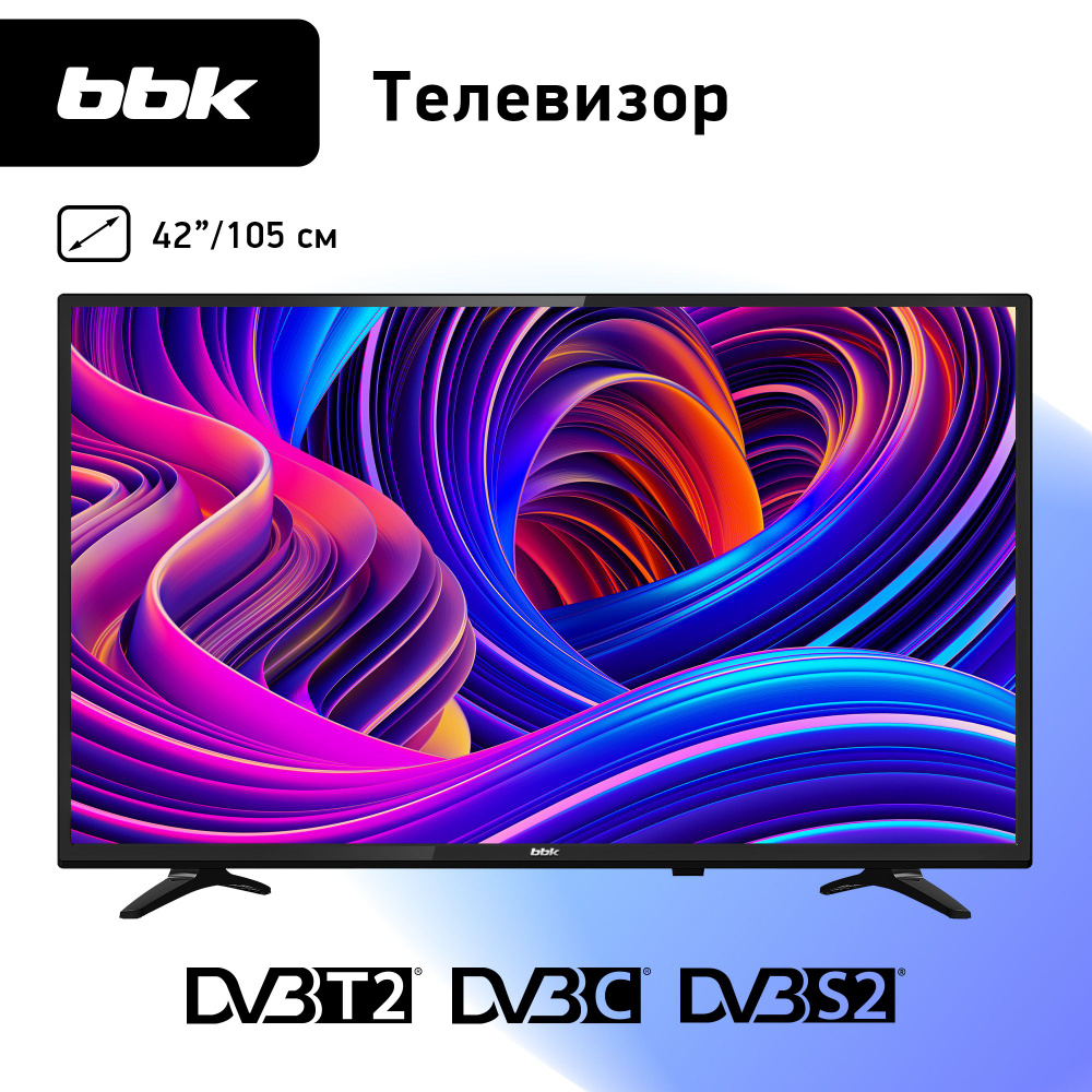 BBK Телевизор 42LEM-1064/FTS2C / 42" / Full HD / черный / 42" Full HD, черный #1