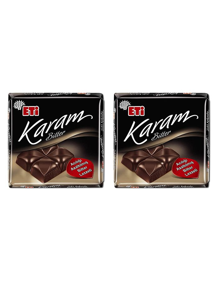 ETi Karam Bitter Тёмный шоколад, 45% какао, 2 шт. по 60 гр. #1