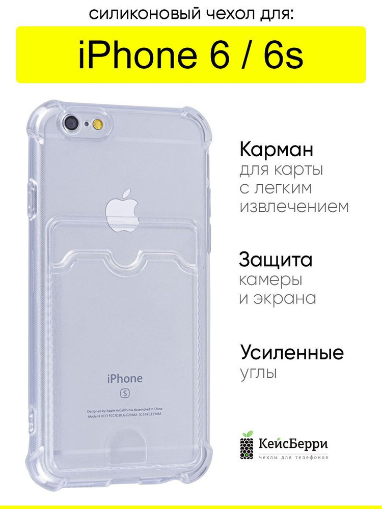 Чехол для iPhone 6, 6S, серия Card Case #1